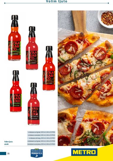Katalog Metro - Metro - Poslovna rješenja - Pizzeria vrijedi od 06.07. do 31.12. - stranica 35