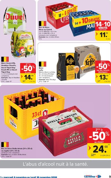 Folder Carrefour - Carrefour Hypermarchés van 04/11 tot 16/11 - side 9
