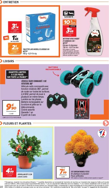 Catalogue Netto - Netto valable dès le 20/10 au 26/10 - page 22