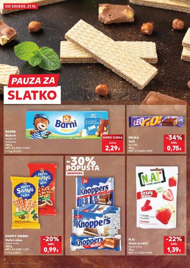 Katalog Kaufland - Kaufland - Ti si naš broj 1 vrijedi od 21.10. do 27.10. - stranica 8