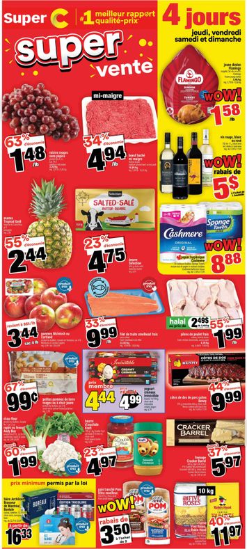 Flyer Super C - Super C valid since 10-29 until 11-04 - page 1