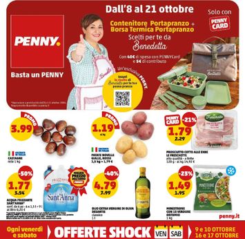 Volantino PENNY - PENNY valido dal 08/10 al 21/10 - pagina 1