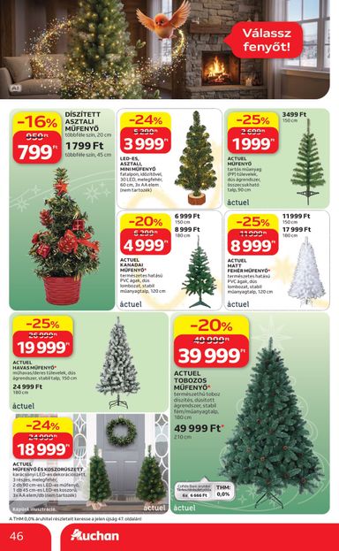 Akciós újság Auchan - Auchan Hipermarket érvényes 10.22.-tól 11.25.-ig - 46 oldal