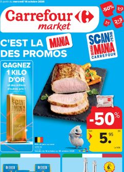 Carrefour Market folder van woensdag 14/10