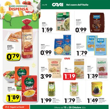 Volantino Crai - Crai - Palermo — Sicilia valido dal 15/10 al 28/10 - pagina 12