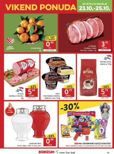 Katalog Konzum - Konzum vrijedi od 21.10. do 27.10. - stranica 53