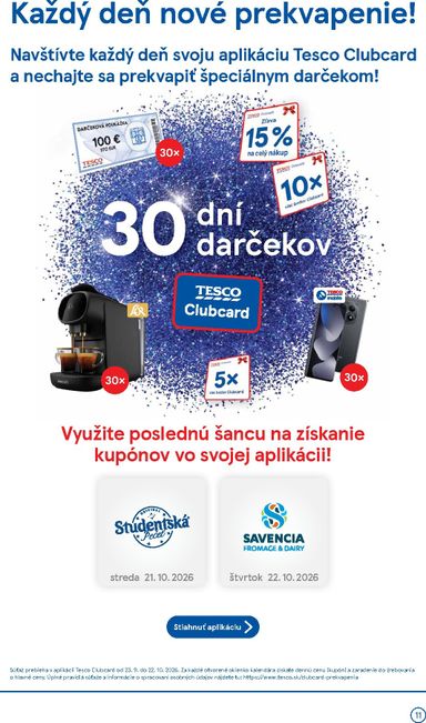 Leták Tesco - Tesco supermarket od 21.10. do 27.10. - strana 11
