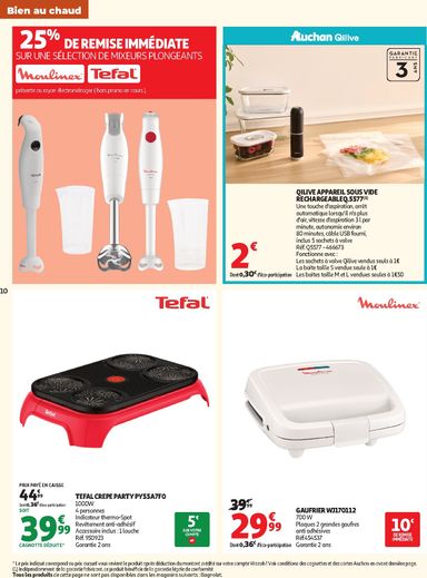 Catalogue Auchan - Auchan valable dès le 20/10 au 25/10 - page 10