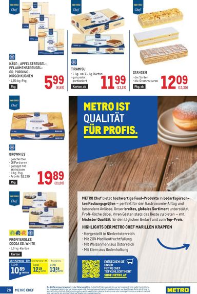 METRO-Flugblatt - Metro - Profi gültig ab 29.10. bis 11.11. - seite 20