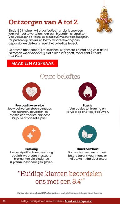 Folder Makro - Makro - Kerstpaketten catalogus van 20-10 tot 31-12 - side 30