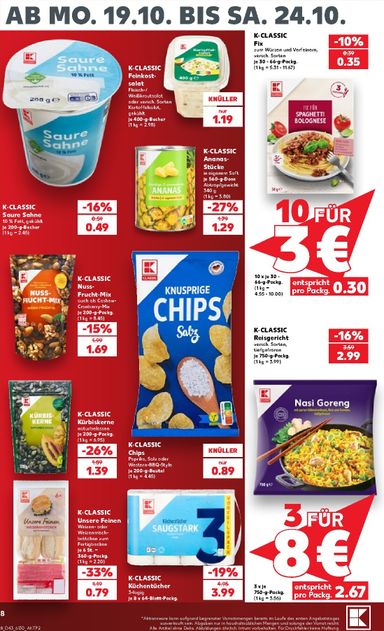 Leták Kaufland Německo - Kaufland Německo od 19.10. do 24.10. - strana 8
