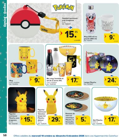 Folder Carrefour - Carrefour - Catalogue Jouets van 14/10 tot 06/12 - side 58