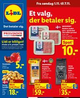 Lidl folder fra søndag 01.11.