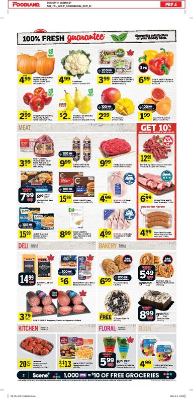 Flyer Foodland - Foodland valid since 10-29 until 11-04 - page 3