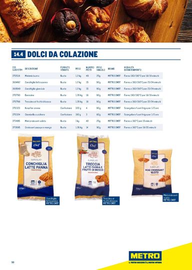 Volantino METRO - Metro - Catalogo Surgelati valido dal 01/01 al 31/12 - pagina 99