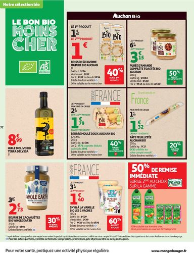 Catalogue Auchan - Auchan - Café, automne hypers valable dès le 06/10 au 18/10 - page 32