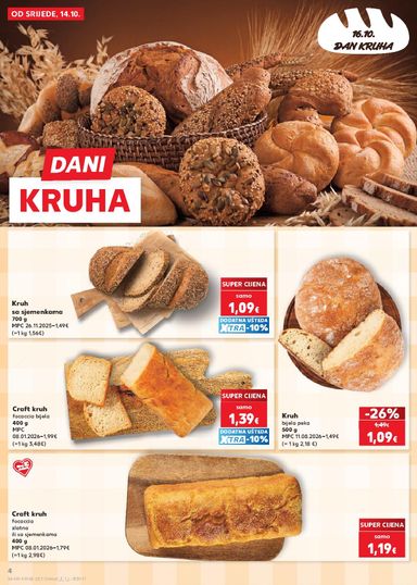 Katalog Kaufland - Kaufland - Ti si naš broj 1 vrijedi od 14.10. do 20.10. - stranica 4