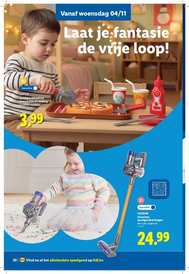 Folder Lidl - Lidl - Speelgoedboekje van 21/10 tot 24/11 - side 30