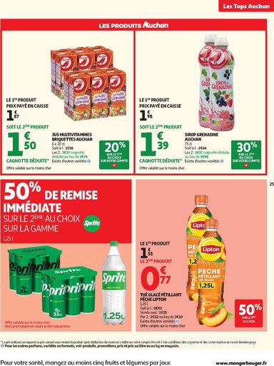 Catalogue Auchan - Auchan valable dès le 13/10 au 25/10 - page 25