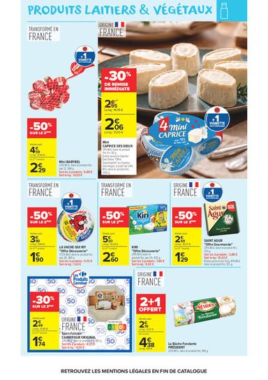 Catalogue Carrefour Market - Carrefour Market valable dès le 27/10 au 08/11 - page 7
