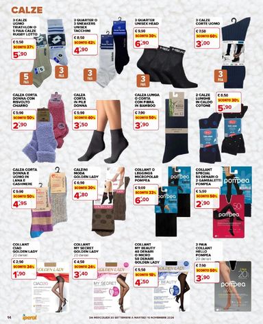 Volantino Iperal - Iperal - Dolce Autunno valido dal 30/09 al 10/11 - pagina 14