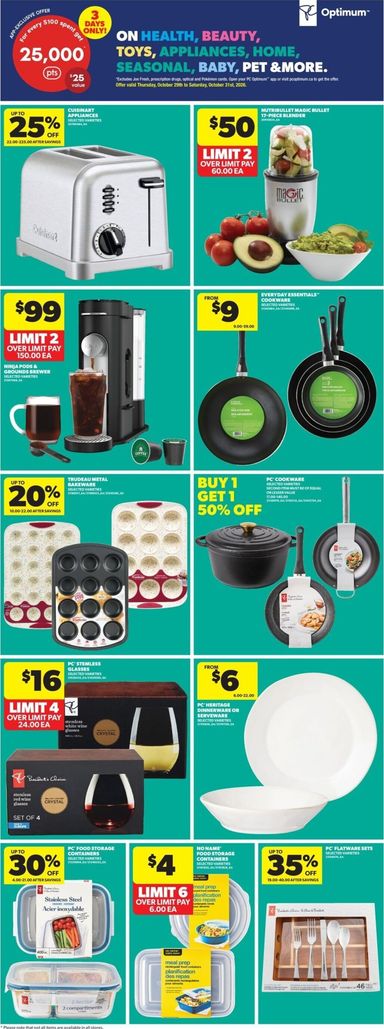 Flyer Real Canadian Superstore - Real Canadian Superstore valid since 10-29 until 11-04 - page 32