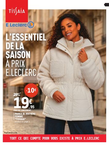 Catalogue E.Leclerc - E.Leclerc - Spécial maille valable dès le 13/10 au 24/10 - page 1