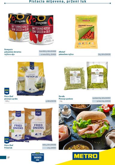 Katalog Metro - Metro - Poslovna rješenja - Sendvič vrijedi od 04.03. do 31.12. - stranica 27