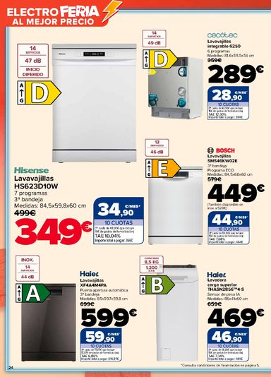 Folleto Carrefour - Carrefour - Electro Feria del 27/10 al 10/11 - página 24