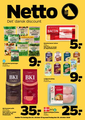 Brochurer Netto - Netto gyldig fra 24.10. til 30.10. - side 1