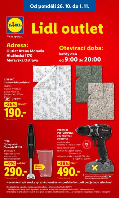 Leták Lidl - Lidl - Spotřební zboží od 26.10. do 01.11. - strana 6