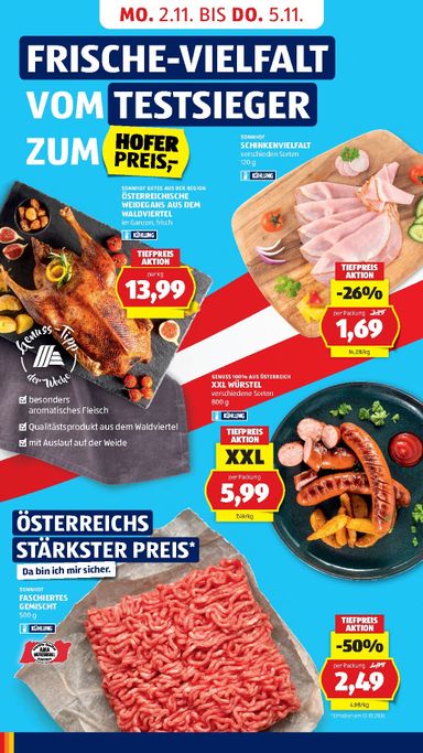HOFER-Flugblatt - HOFER gültig ab 30.10. bis 07.11. - seite 26