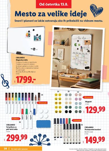 Katalog Lidl - Lidl - Back to school od 30.07 do 31.10 - strana 38