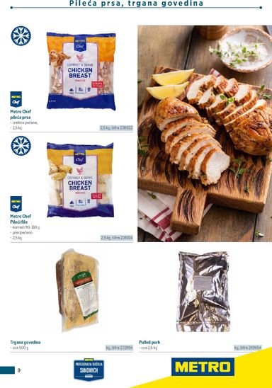 Katalog Metro - Metro - Poslovna rješenja - Sendvič vrijedi od 04.03. do 31.12. - stranica 9
