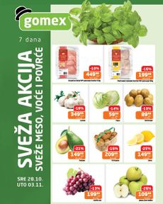 Gomex - Sveža akcija