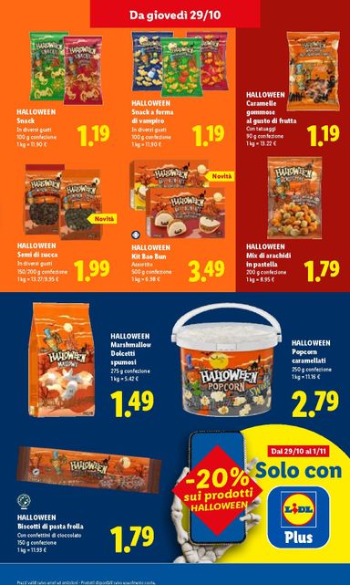 Volantino Lidl - Lidl valido dal 29/10 al 04/11 - pagina 15