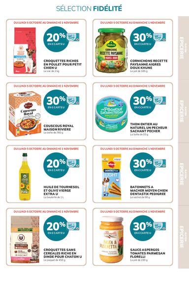 Catalogue Super U - Super U - Ma sélection Carte U valable dès le 05/10 au 01/11 - page 27