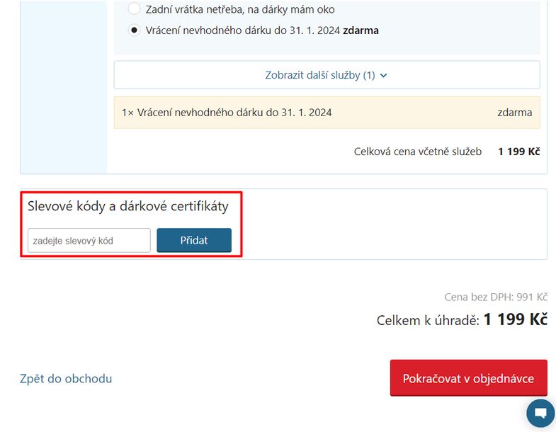 CZC slevový kód