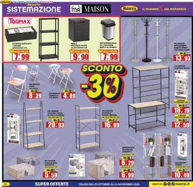 Volantino Maury's - Maury's - I nostri marchi -30% valido dal 29/10 al 14/11 - pagina 14