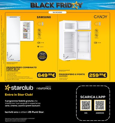 Volantino Euronics - Euronics - Black Friday Anteprima valido dal 29/10 al 11/11 - pagina 50