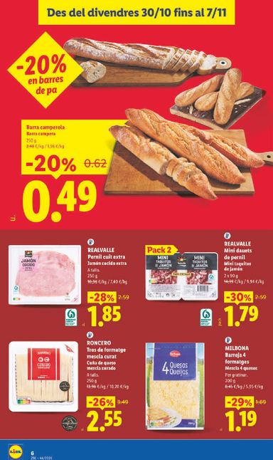 Folleto Lidl - Lidl - Barcelona del 30/10 al 07/11 - página 6