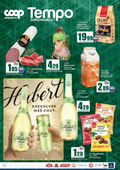 Leták COOP Jednota - COOP Jednota - Galanta od 01.10. do 14.10. - strana 8