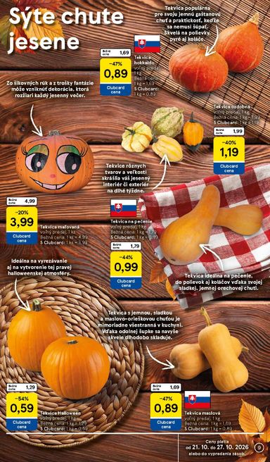 Leták Tesco - Tesco od 21.10. do 27.10. - strana 9