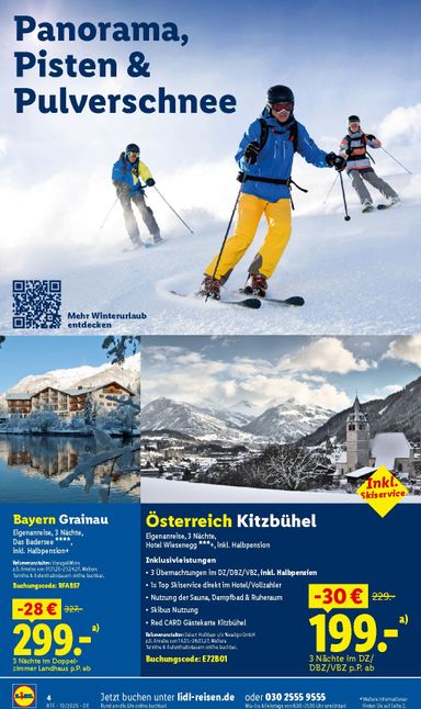 Prospekt Lidl - Lidl - Reise-Highlights gültig ab 14.10. bis 15.11. - seite 4