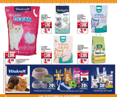 Volantino Il Gigante - Il Gigante - Pets Amici di codina valido dal 12/10 al 04/11 - pagina 6