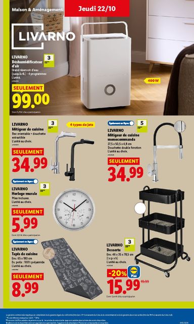 Catalogue Lidl - Lidl valable dès le 22/10 au 28/10 - page 41