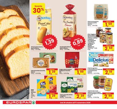 Volantino Eurospar - Eurospar valido dal 29/10 al 11/11 - pagina 18