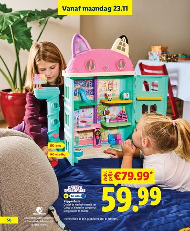 Folder Lidl - Lidl - Speelgoedboek van 09-10 tot 05-12 - side 58