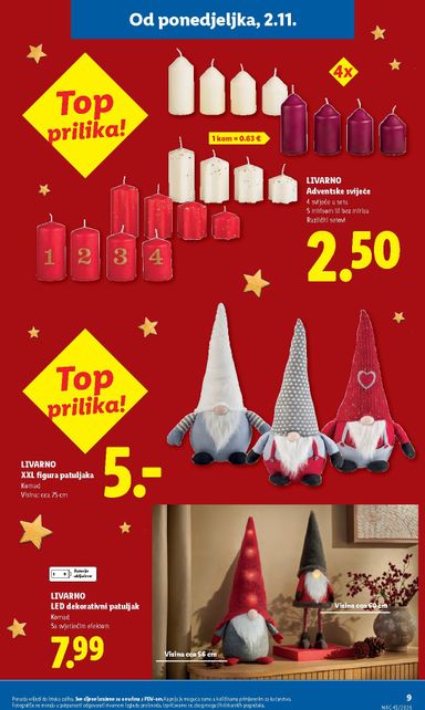 Katalog Lidl - Lidl - Otkrij čaroliju blagdana vrijedi od 02.11. do 31.12. - stranica 9