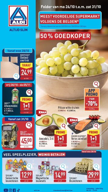 Folder ALDI - ALDI van 26/10 tot 31/10 - side 1